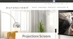 Desktop Screenshot of euroscreens.se