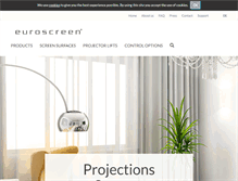 Tablet Screenshot of euroscreens.se